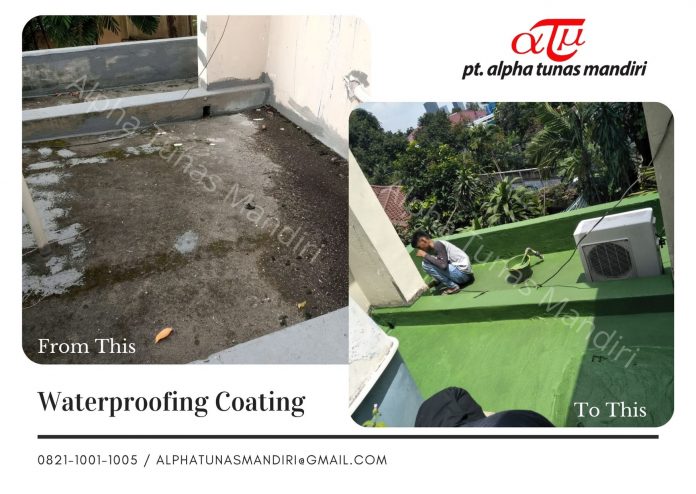Harga waterproofing coating murah 2021