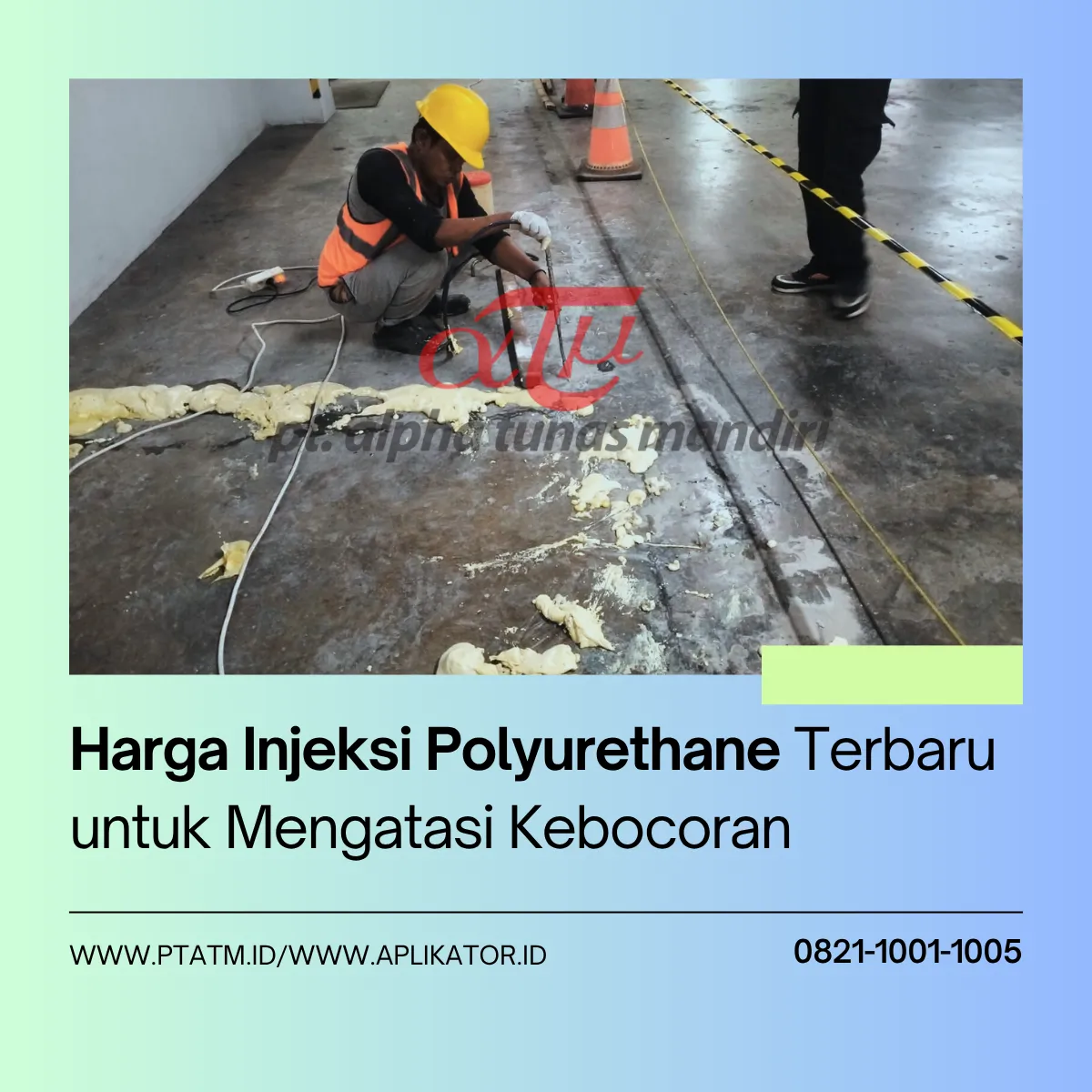 Injeksi Polyurethane Area Basement