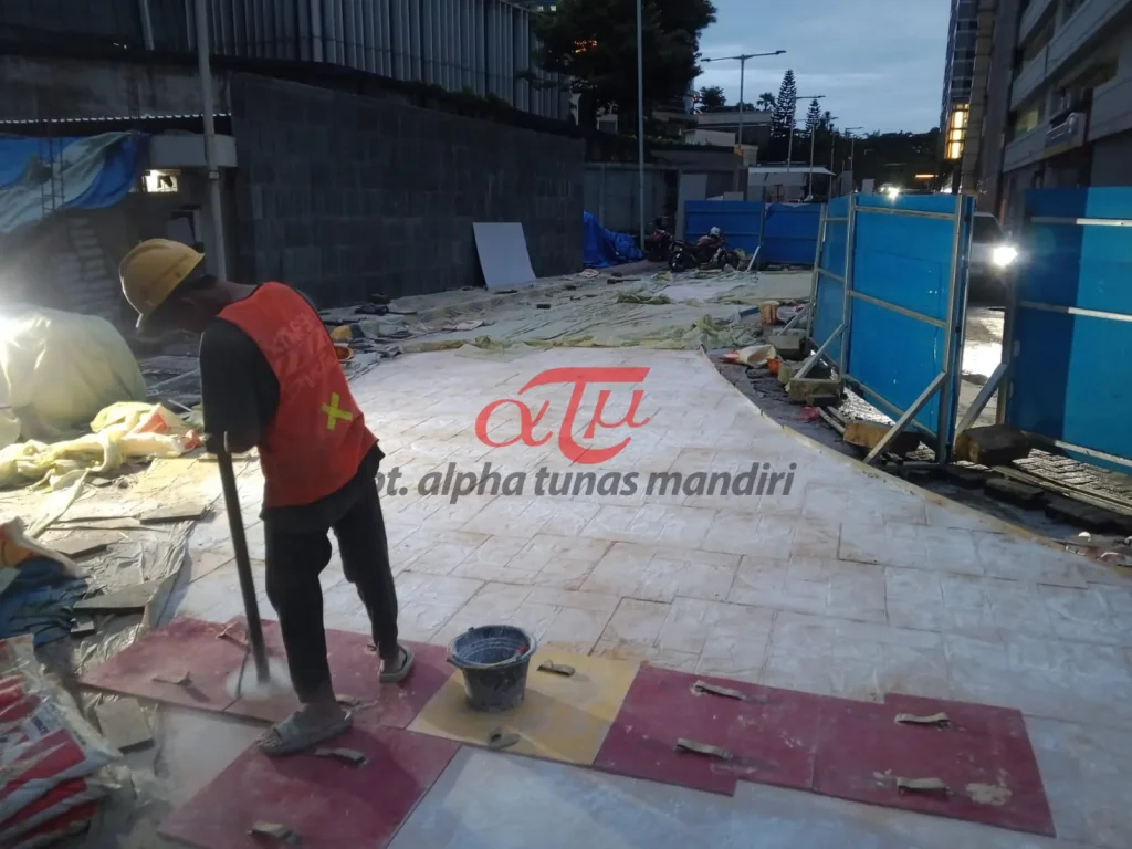 Tahapan Beton Cetak Motif (Stamped Concrete) seluruh Indonesia