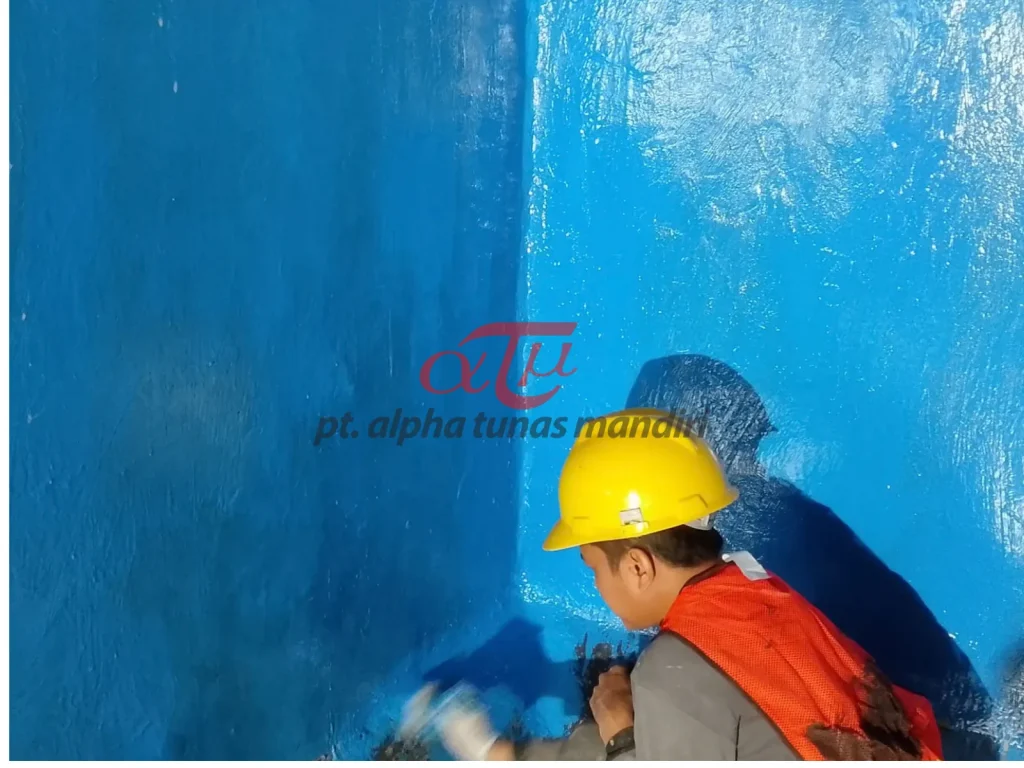Spesialis Pelapis Beton Area GWT Penampungan Air Bersih